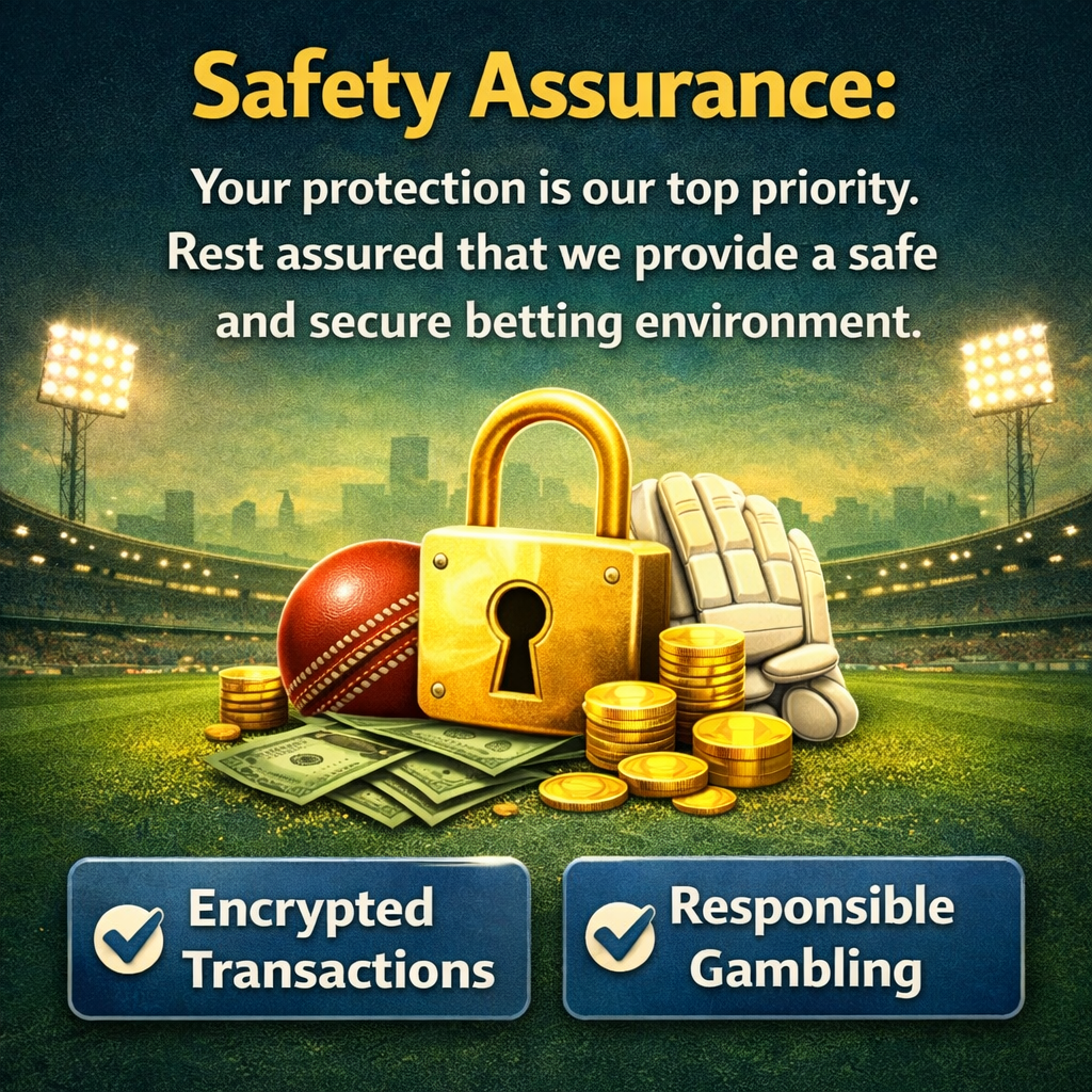 Cricket betting safety and security